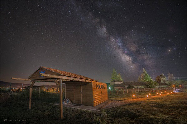observatorio astronómico en casa del altozano para practicar turismo de estrellas
