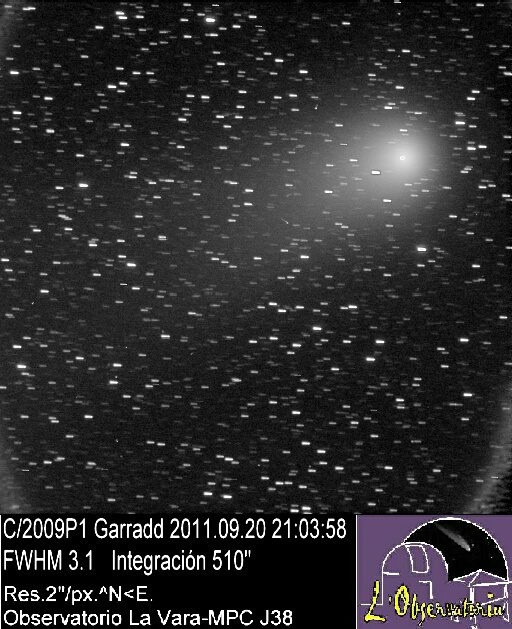 Observación de cometas